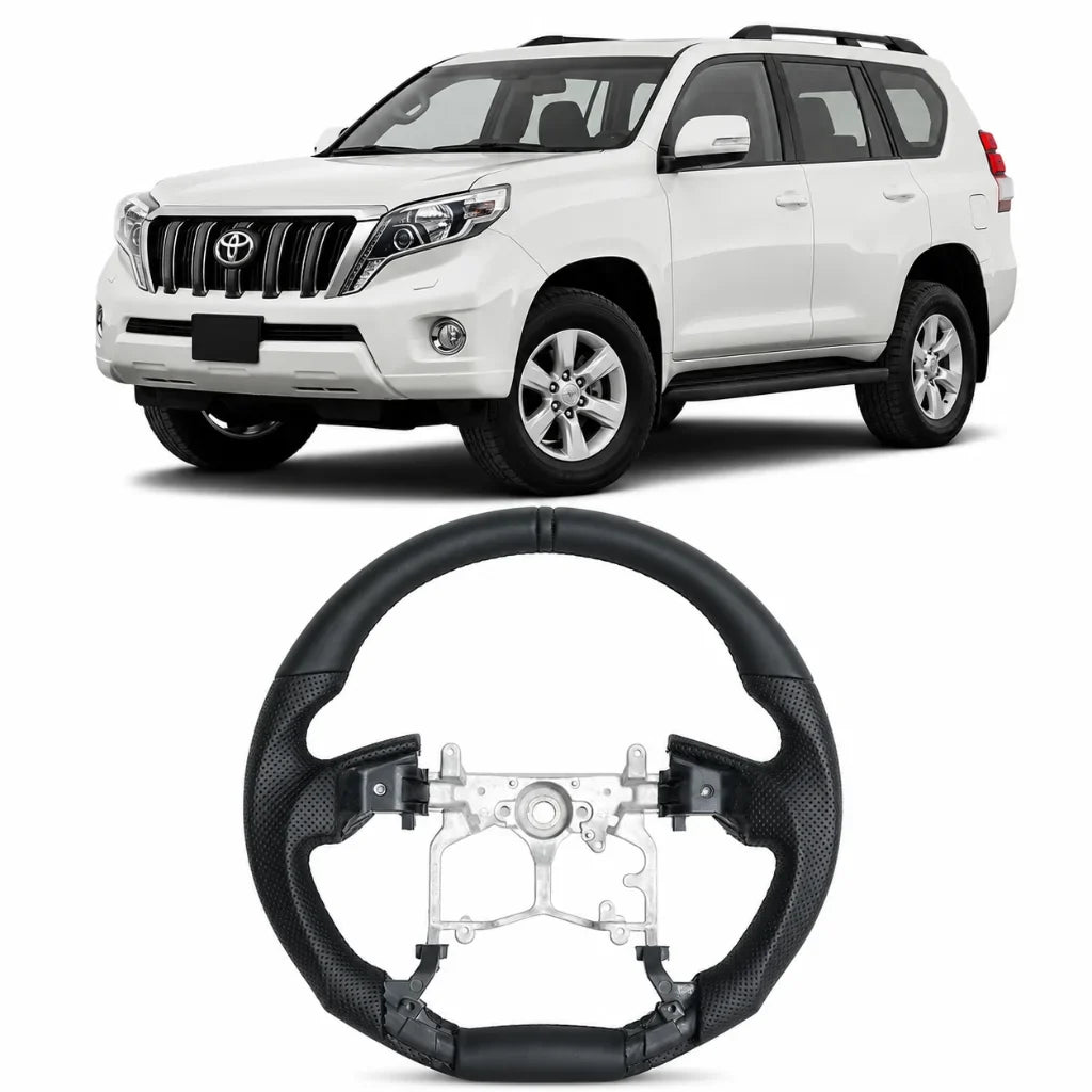 Full Leather Steering Wheel for Toyota Prado Tundra Tacoma 4Runner