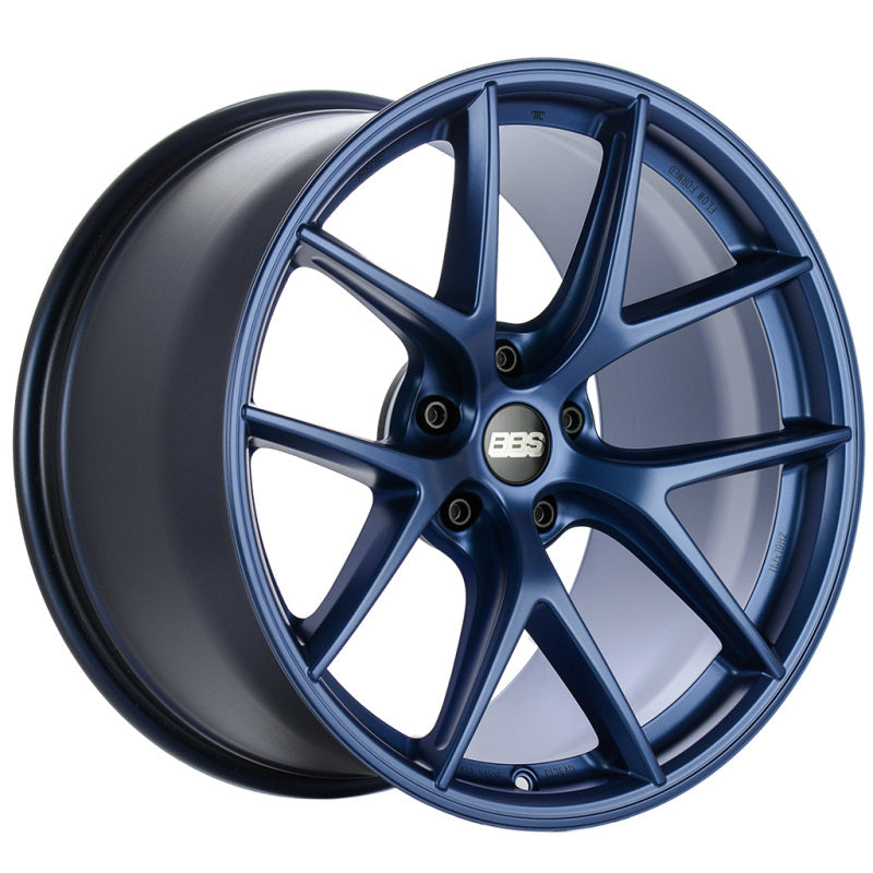 BBS Unlimited CI-R 20x10 ET71.5 (Face 1) Satin Indigo Blue Wheel