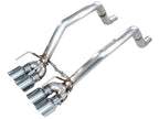 AWE Tuning 05-07 C6 Chevrolet Corvette 6.0L Track Edition Axle-Back Exhaust w/ Chrome Silver Tips