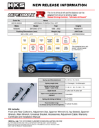HKS Hipermax R BNR34 Full Kit
