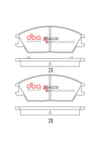 DBA 94-10 Hyundai Accent 1.3L/1.5L/1.6L Front RP Performance Brake Pads