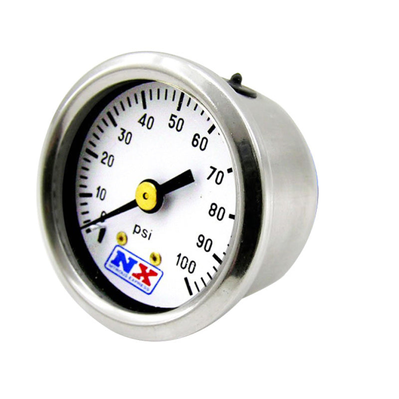 Nitrous Express Fuel Pressure Gauge (0-100 PSI)