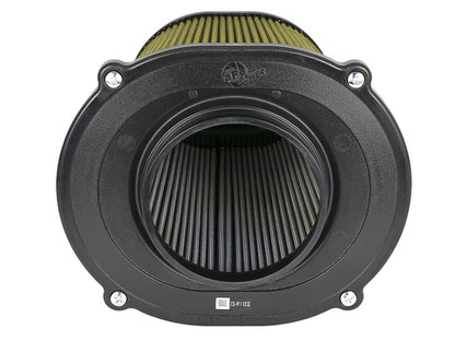 aFe Quantum Pro-Guard 7 Air Filter Inverted Top - 5in Flange x 8in Height - Oiled PG7