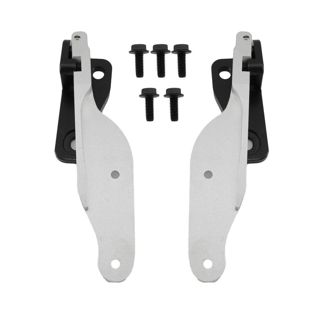 Billet Aluminum Quick Hood Hinge Release Latch For Honda Civic CRX 88-91 EF - Bull Boost Performance