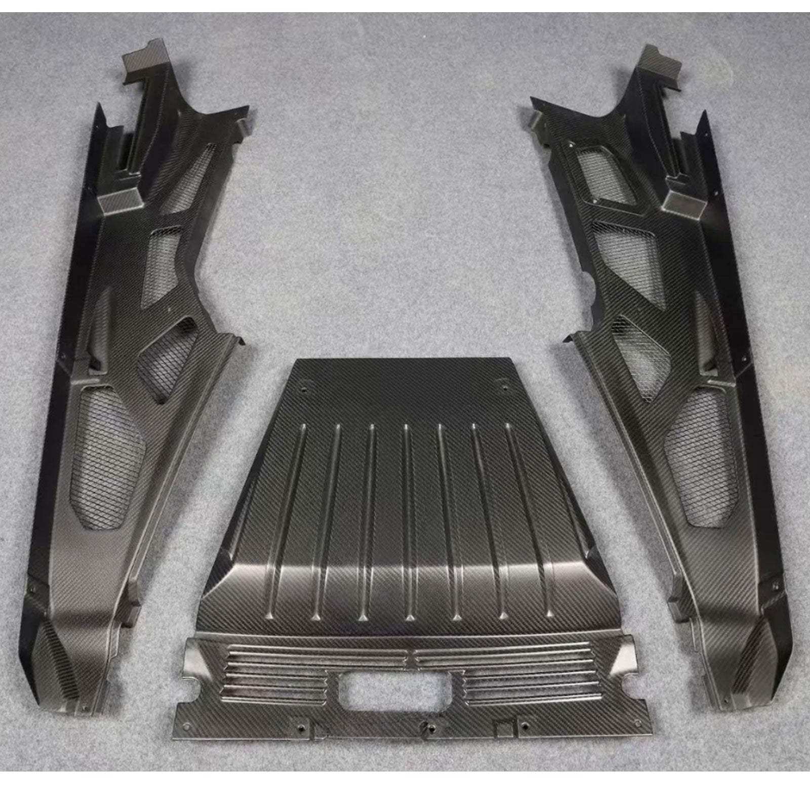 Carbon Fiber Engine Bay Cover Interior Trim for Lamborghini Huracan EVO - Bull Boost Performance