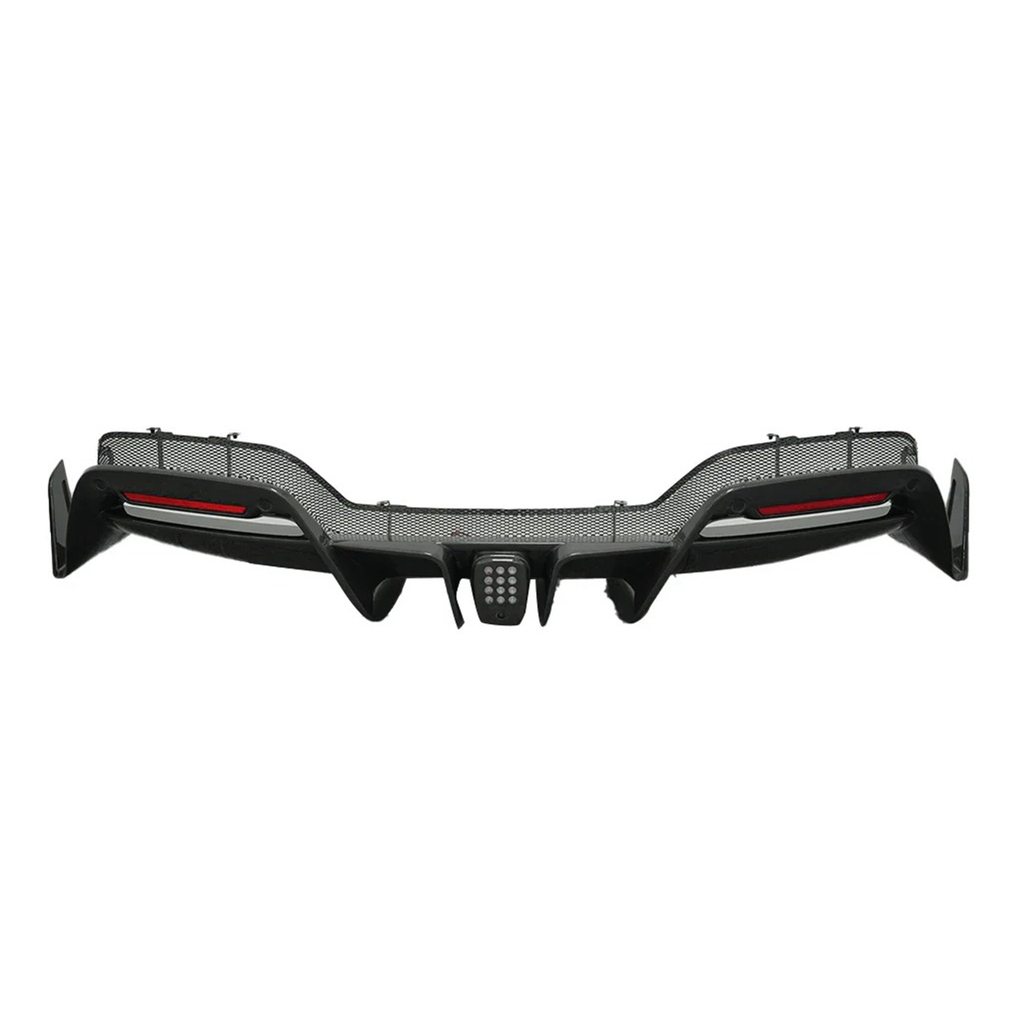 BFA Style Carbon Fiber Rear Diffuser for Ferrari 296 GTB by Stratec Systems
