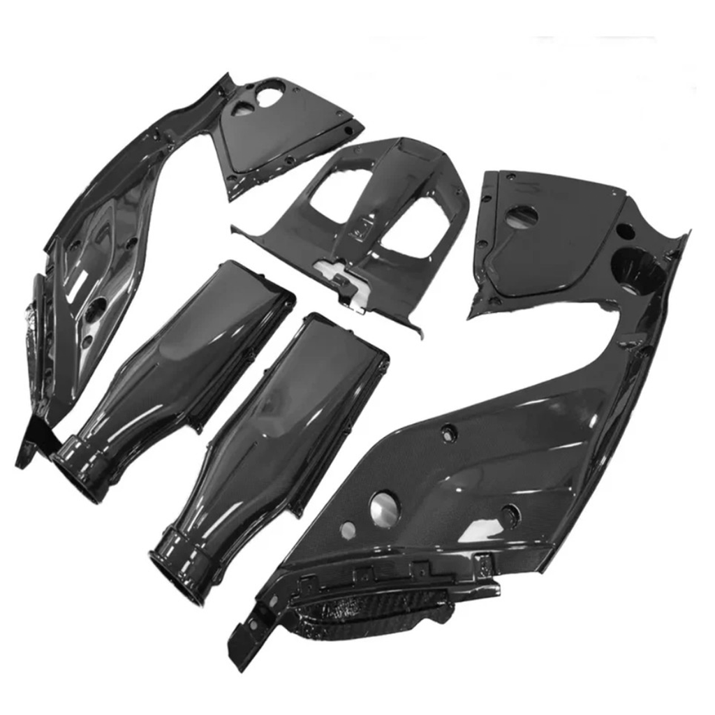 Dry Carbon Fiber Engine Interior Kit for Ferrari 812 Superfast by Stratec Systems