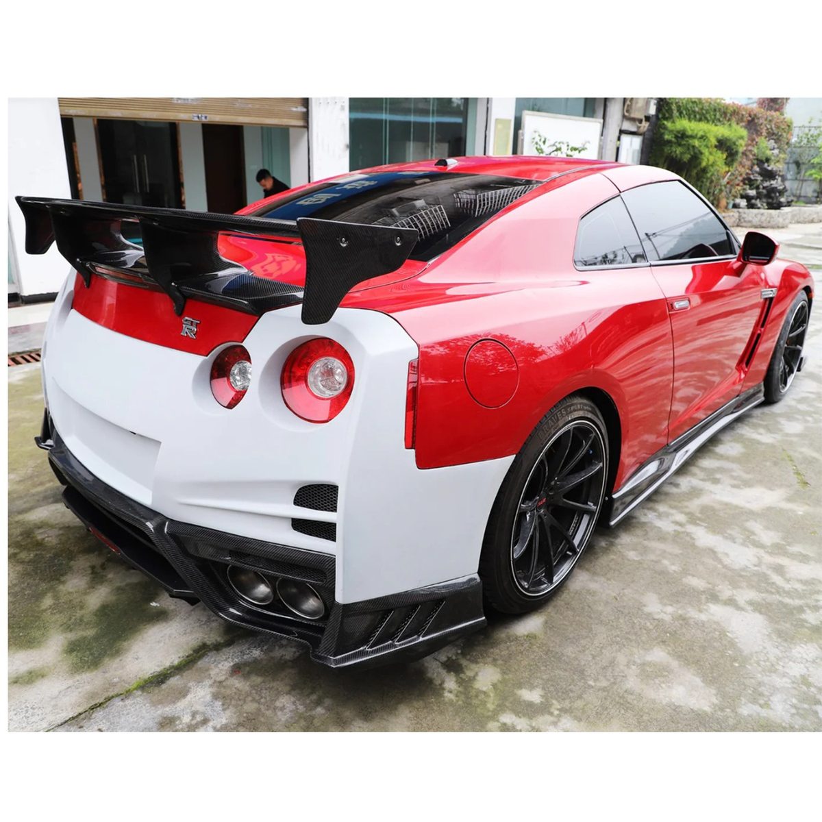 Full Carbon Body Aero Kit for Nissan GT R R35 by Stratec Systems