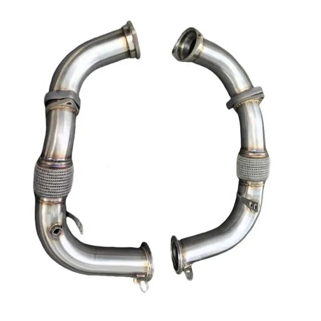 Catless Exhaust Downpipes for BMW M5 G90 G99 S68 - Bull Boost Performance