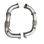 Catless Exhaust Downpipes for BMW M5 G90 G99 S68 - Bull Boost Performance