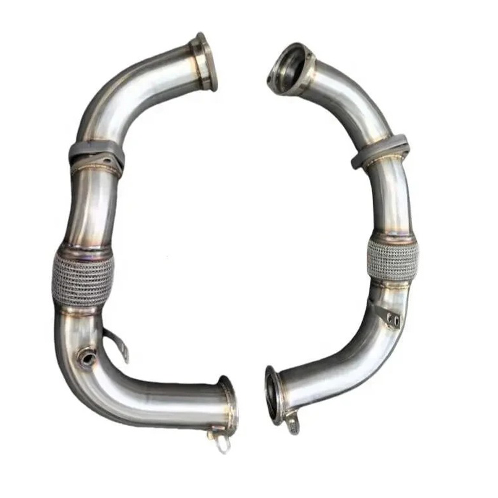 Catless Exhaust Downpipes for BMW M5 G90 G99 S68 - Bull Boost Performance