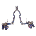 Titanium Valved Catback Exhaust System for Ferrari 812 Superfast 6.5L by Stratec Systems