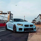 Carbon Fiber Front Splitter Lip for BMW G87 M2 - Bull Boost Performance