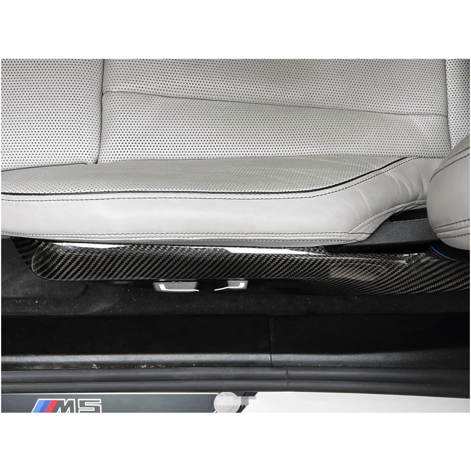 Dry Carbon Fiber Interior Seat Side Trim Panels for BMW G90 G99 M5 - Bull Boost Performance
