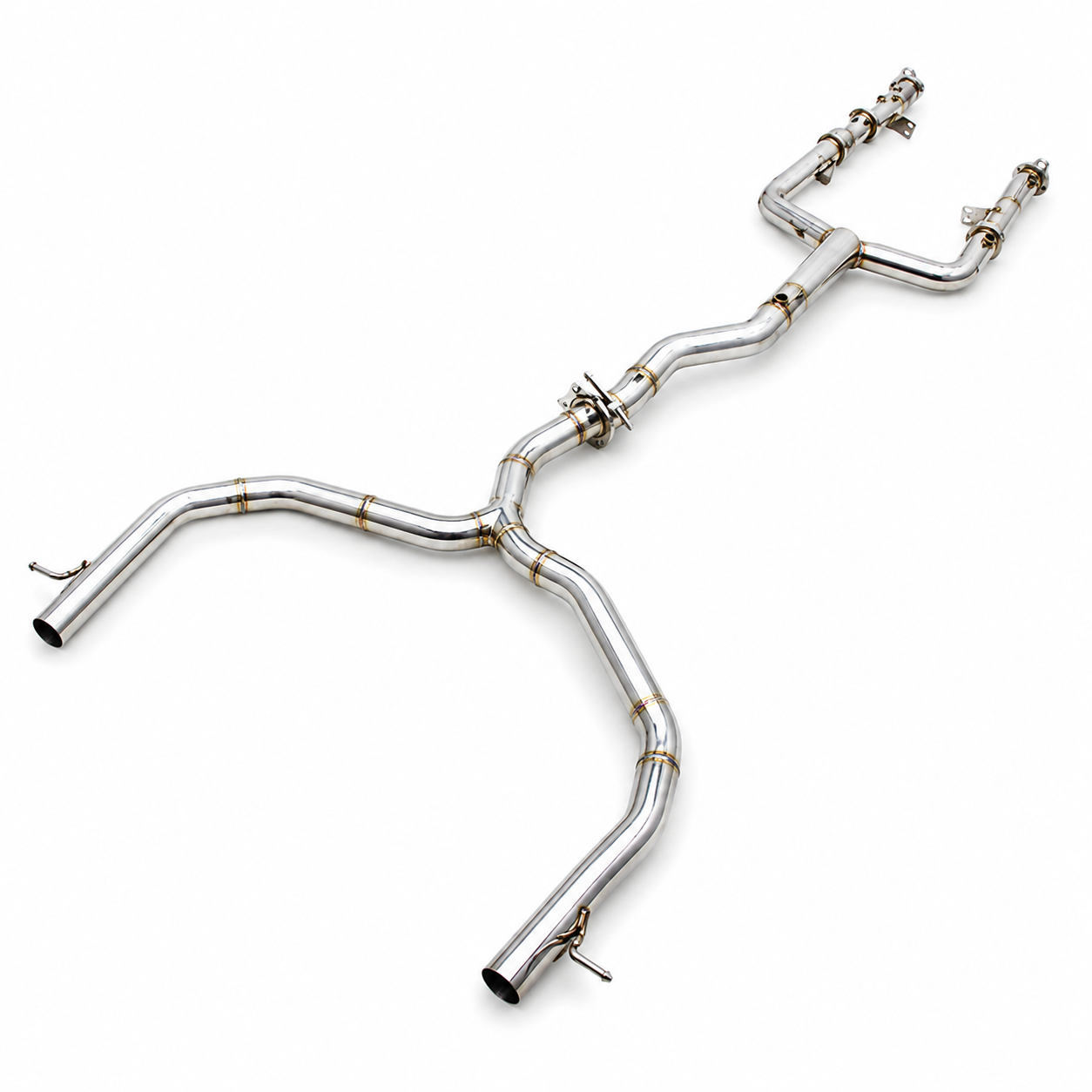 Stainless Steel Catback Exhaust System for Mercedes Benz AMG C43 3.0T by Stratec Systems