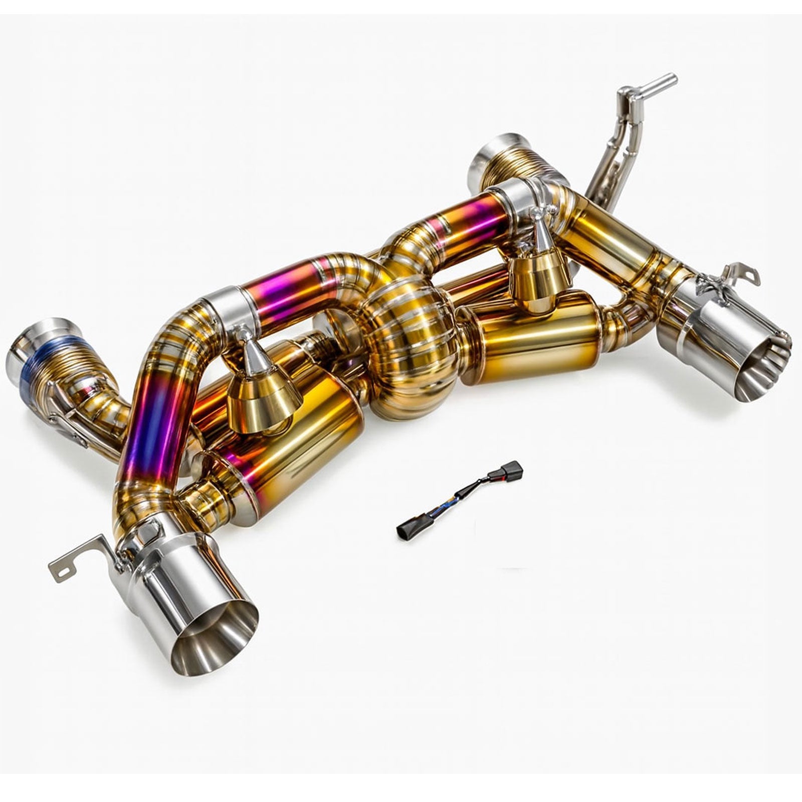 True F1 Valved Exhaust System for Lamborghini Huracan Performante EVO STO Tecnica by Stratec Systems
