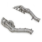 304 Stainless Exhaust Heatshield Header Manifold for Lamborghini Huracan STO EVO Spyder 5.2L - Bull Boost Performance