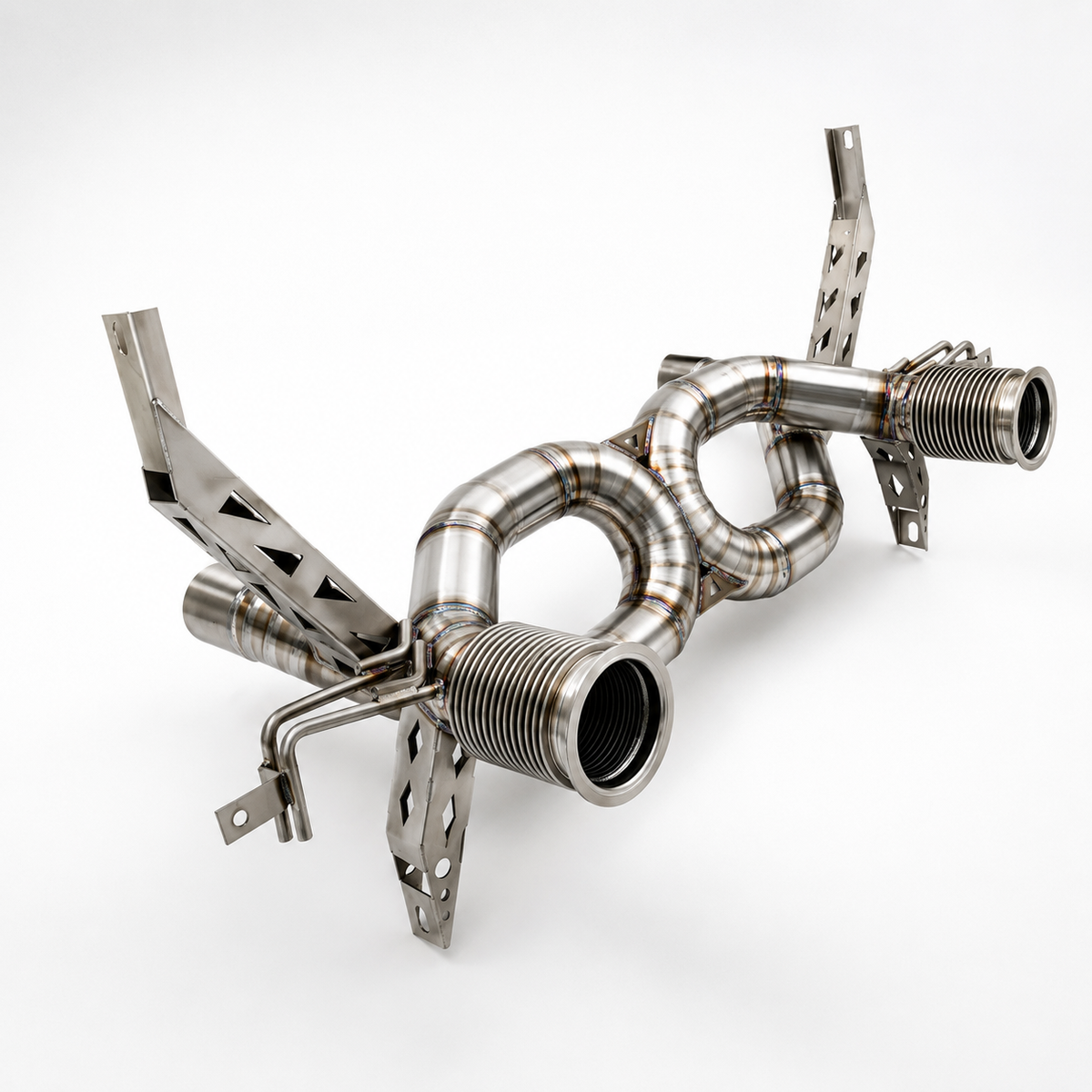 F1 Titanium Exhaust System for Lamborghini Huracan Performante EVO STO Tecnica by Stratec Systems