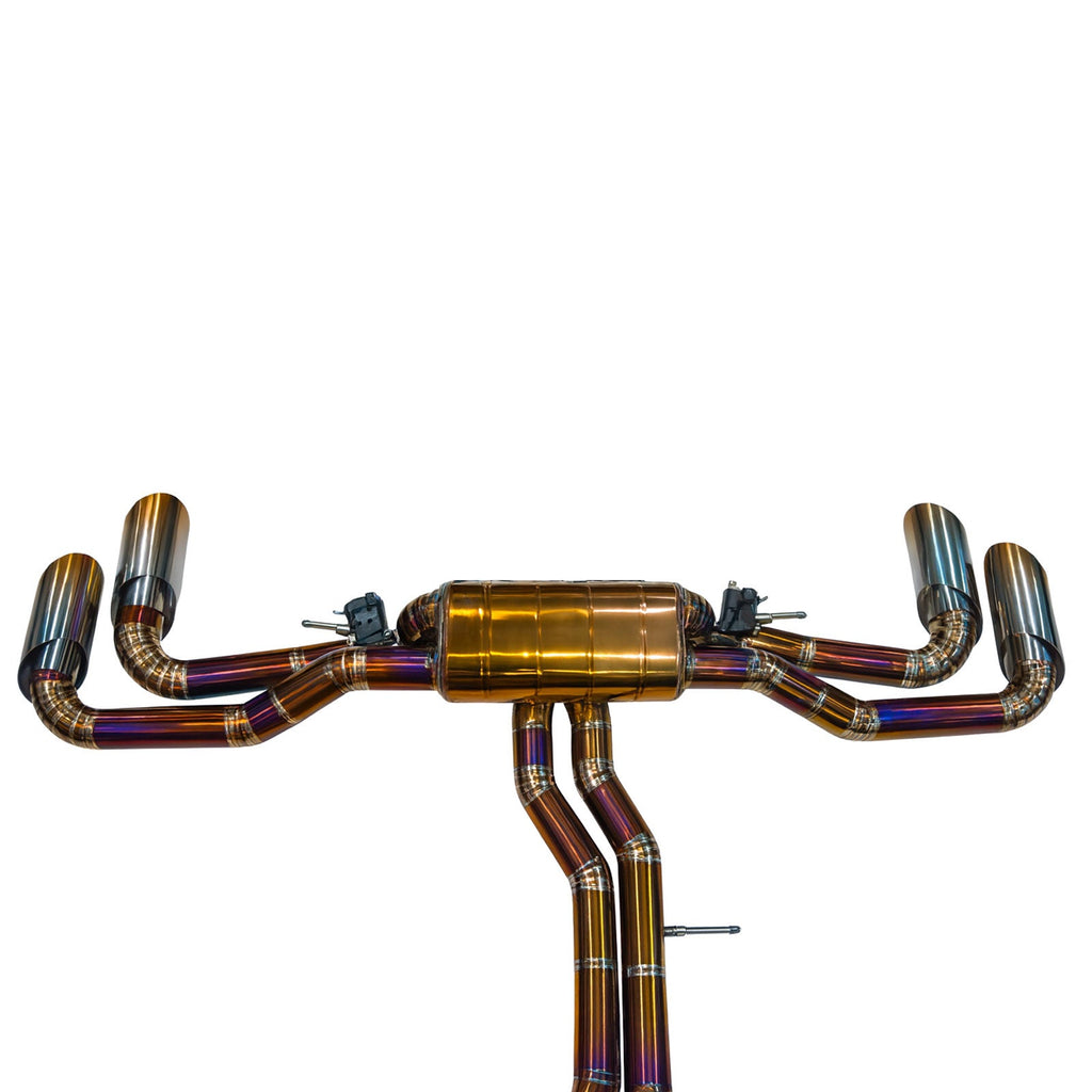 Titanium Valved Performance Exhaust For Lamborghini URUS 4.0T - Bull Boost Performance