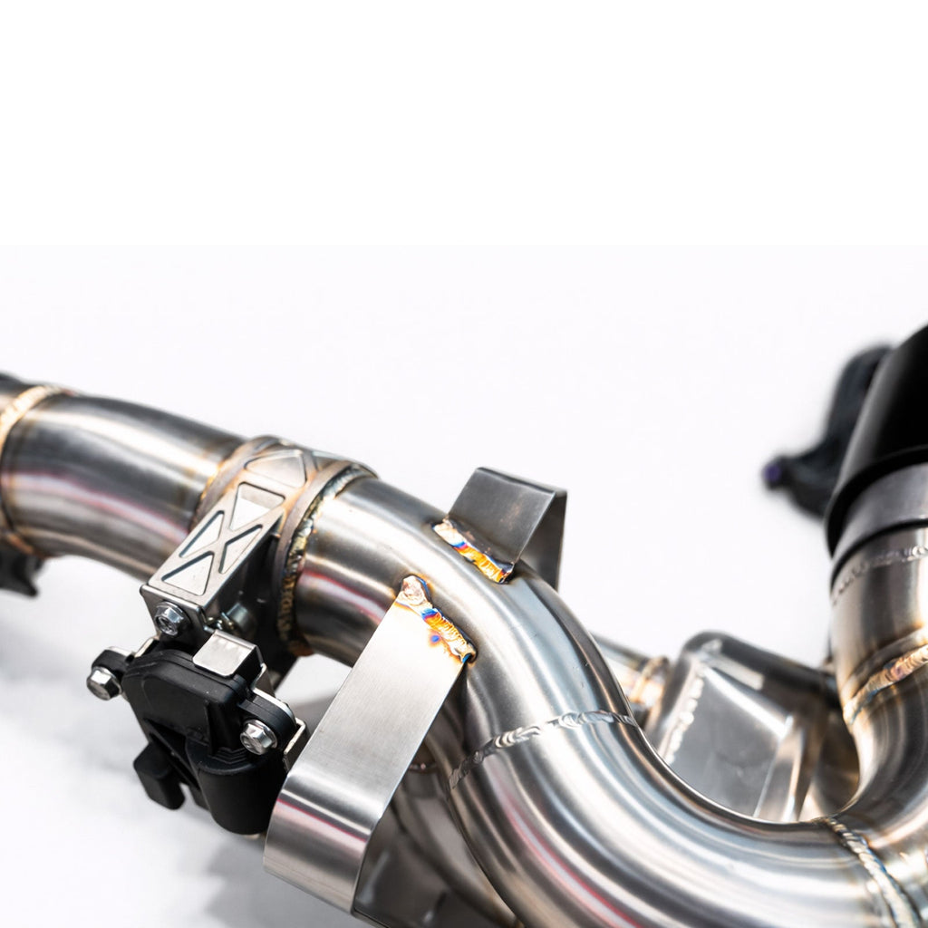 304 Stainless Valved Catback Exhaust for Porsche 992 992.1 992.2 GT3 RS GT3RS 4.0 - Bull Boost Performance
