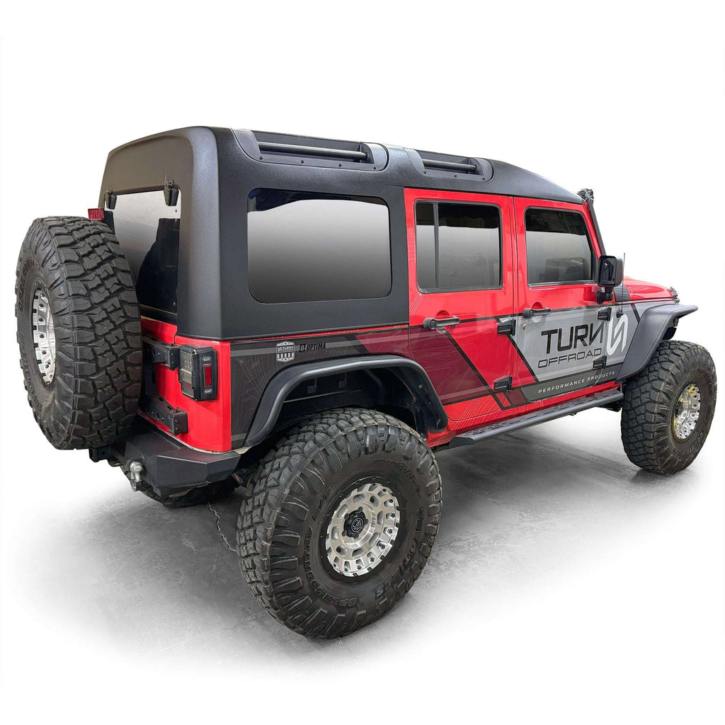Turn Offroad Expedition Hard Top for Jeep Wrangler JK Unlimited 4-Door