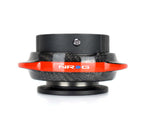 NRG Quick Release Gen 2.2 - Black Body / Carbon Fiber Red Ring