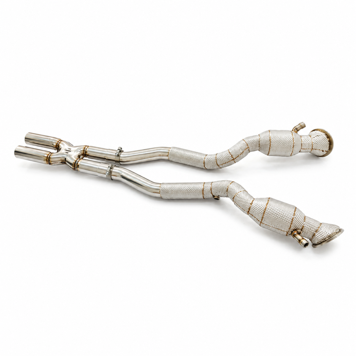 F1 Exhaust Down Pipes for Ferrari F12 812 Superfast Berlinetta TDF by Stratec Systems