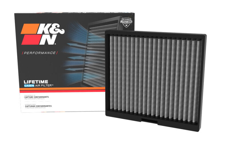 K&N 09-22 Nissan 370Z 3.7L V6 Lifetime Washable Cabin Air Filter