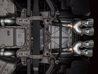 AWE Tuning 05-07 C6 Chevrolet Corvette 6.0L Track Edition Axle-Back Exhaust w/ Chrome Silver Tips