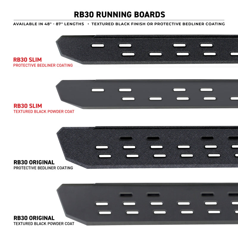 GOR RB30 Slim Running Boards