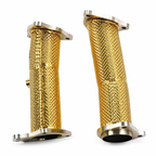 High Flow Catless Downpipes for Chevrolet Corvette C8 6.2L by Stratec Systems
