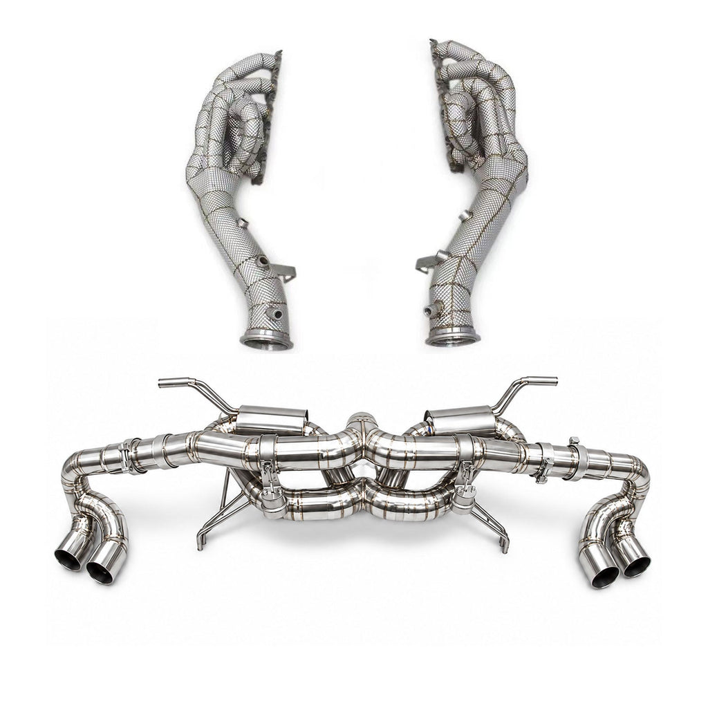 True F1 Exhaust System for Lamborghini Huracan LP580 LP610 5.2L 2014-24 by Stratec Systems