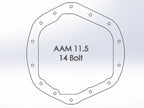 aFe Power Front/Rear Diff Cover Kit w/ Oil 13-18 Dodge L6 Trucks (AAM 9.25-12 & AAM 11.5/12-14)