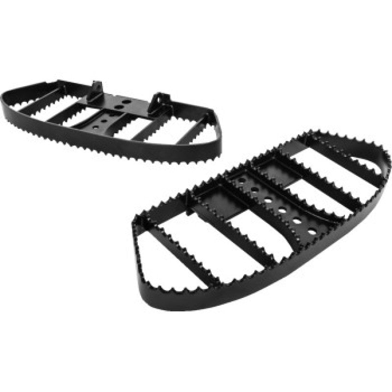 Burly Brand M8 Softail MX Rider Floorboards - Black