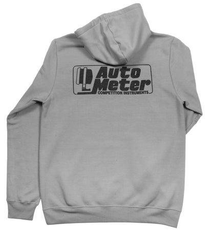 Autometer Gray Competition Pullover Hoodie - Adult XL