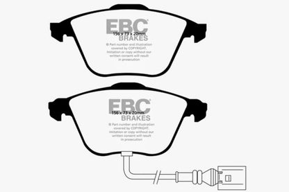 EBC 08-11 Volkswagen CC 3.6 Ultimax2 Front Brake Pads