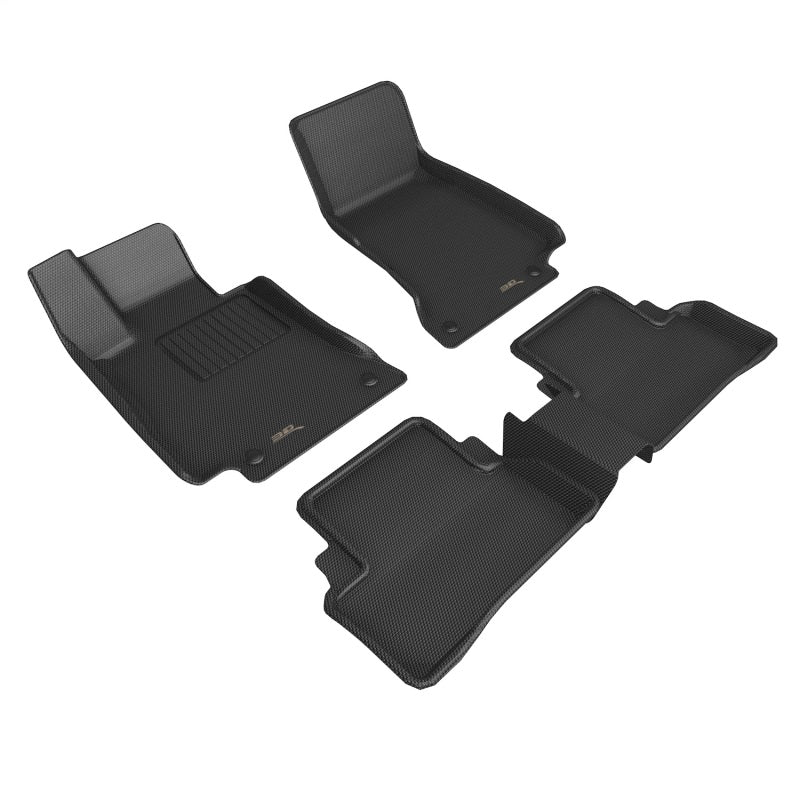 3D MAXpider 17-23 Mercedes-Benz E-CLASS Sedan /E43 AMG/E53 AMG/AMG CLS53 Kagu Black Full Set