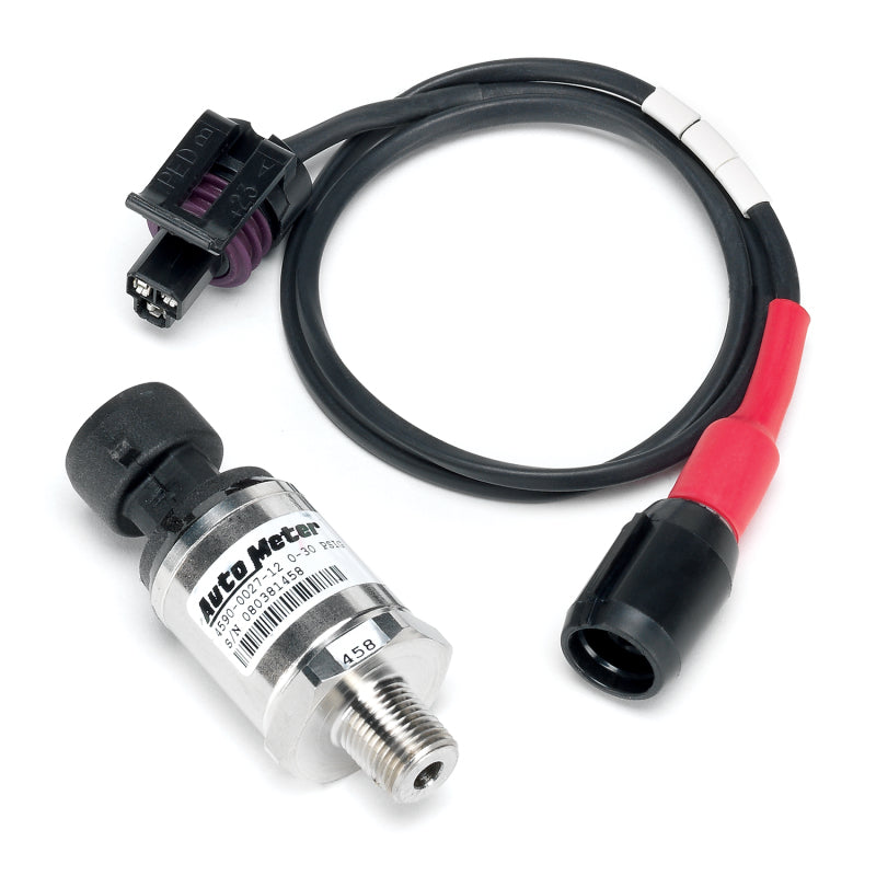 Autometer 2BAR / 30PSIG Fluid Pressure Sensor Solid State 1/8in NPTF Male