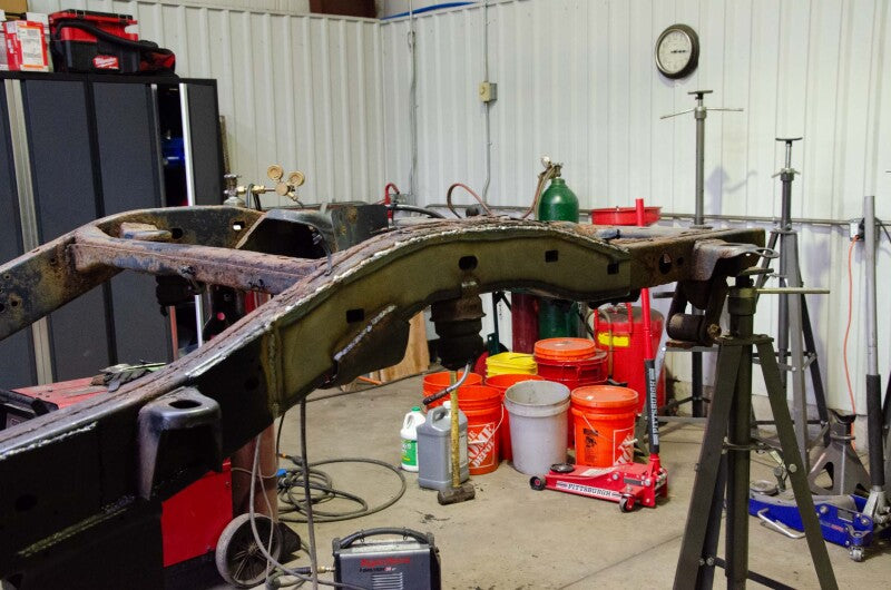 Rust Buster 06-10 Hummer H3 Over Axle Frame Section - Right