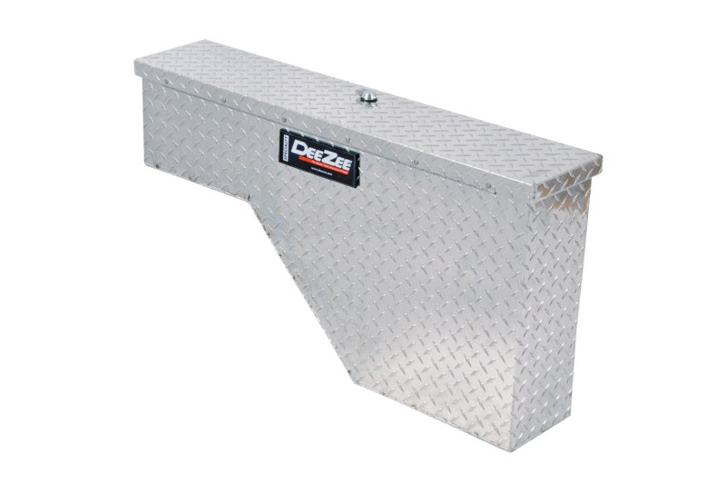 Deezee Universal Tool Box - Specialty Wheel Well BT Alum (Driver Side)