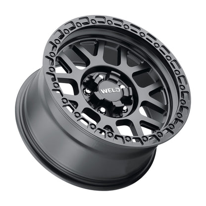 Weld Off-Road W104 17X8.5 Cinch 5X108 5X114.3 ET38 BS6.25 Satin Black / Gloss Black 72.56