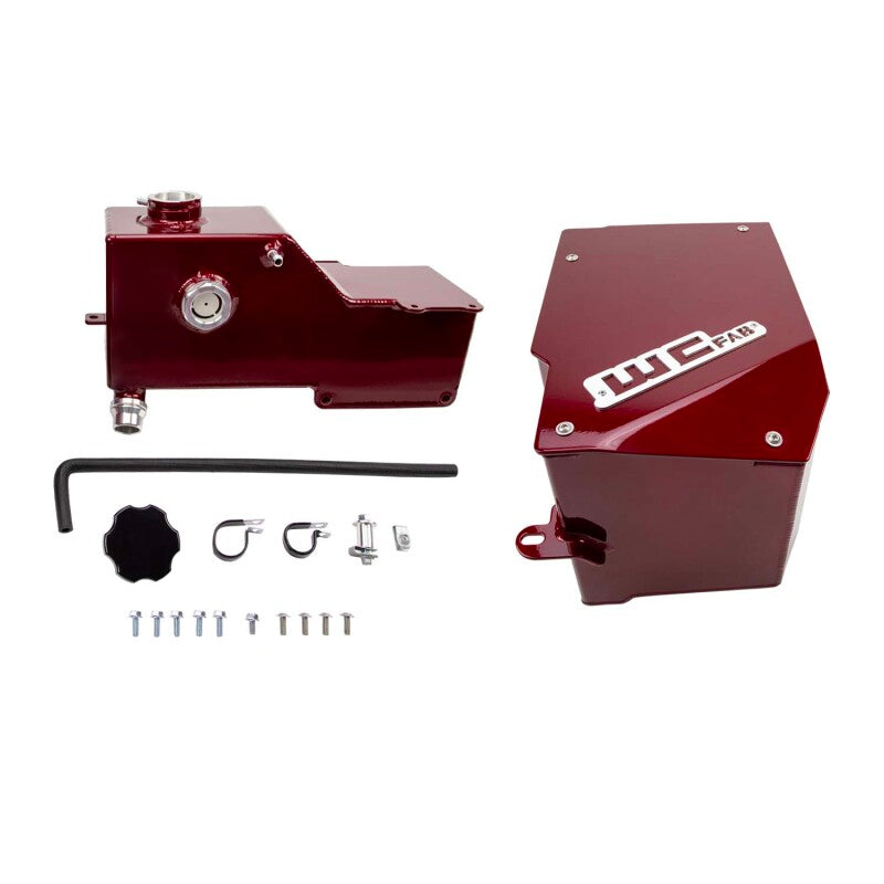 Wehrli 17-24 6.7L Power Stroke Coolant Tank and Battery Box Kit - Gloss Black