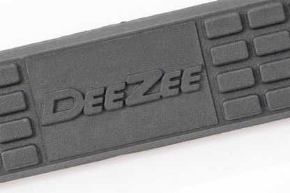 Deezee 15-2022 Ford F150/SuperDuty Tubes - 3In Round Black Steel SuperCab