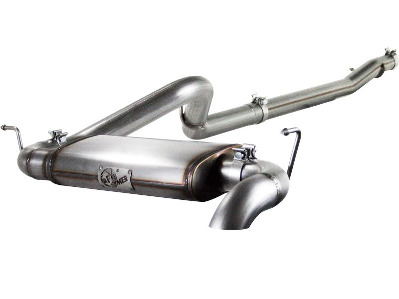 aFe MACHForce XP Exhausts Cat-Back/Hi Tuck SS-409 EXH CB/HT Jeep Wrangler 2 Dr 2012 V6-3.6L