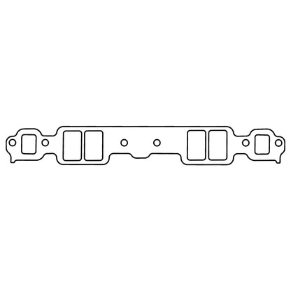 Cometic GM Gen1 SB V8 .125in Fiber Intake Mani Gskt-2.090in x 1.280in Rect. Race Ports-10 Pack