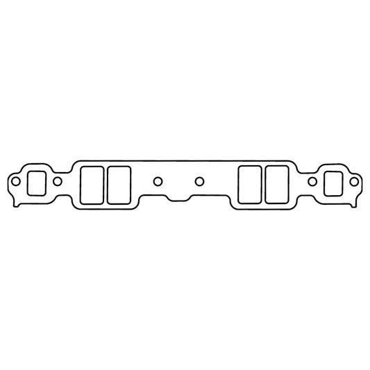 Cometic GM Gen1 SB V8 .125in Fiber Intake Mani Gskt-2.090in x 1.280in Rect. Race Ports-10 Pack