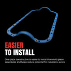 Fel-Pro Honda Accord OS 30469 R Engine Oil Pan Gasket Set PermaDry Molded Rubber