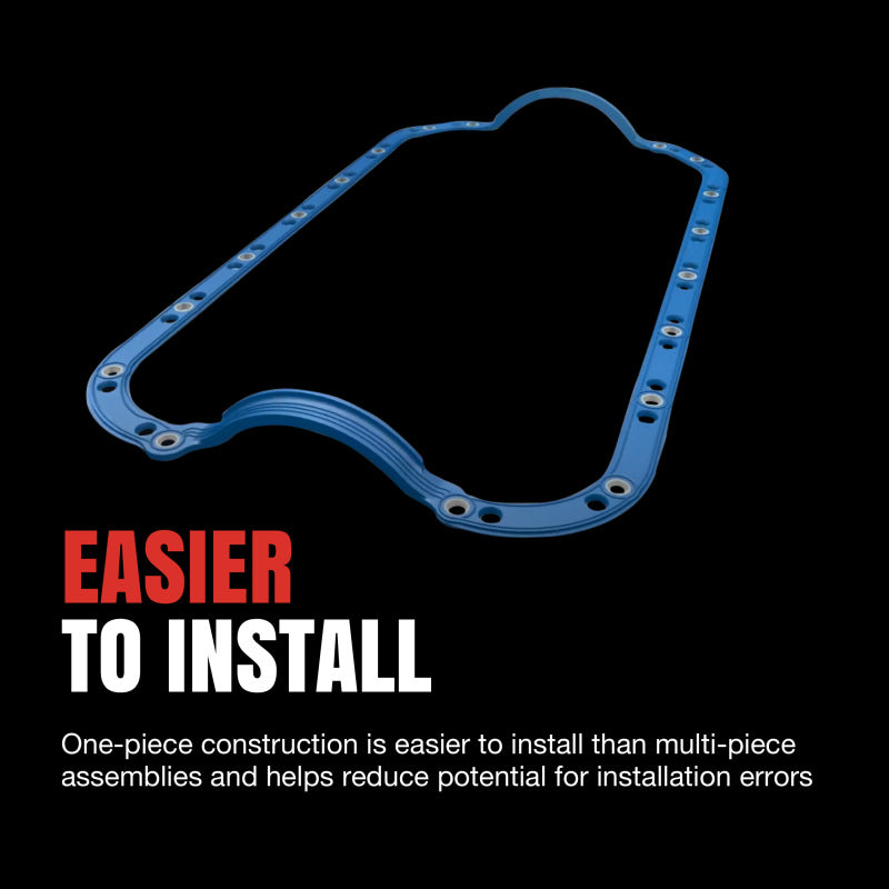 Fel-Pro Jeep Wrangler OS 13881 C-1 Engine Oil Pan Gasket Set Blue Stripe cork-rubber