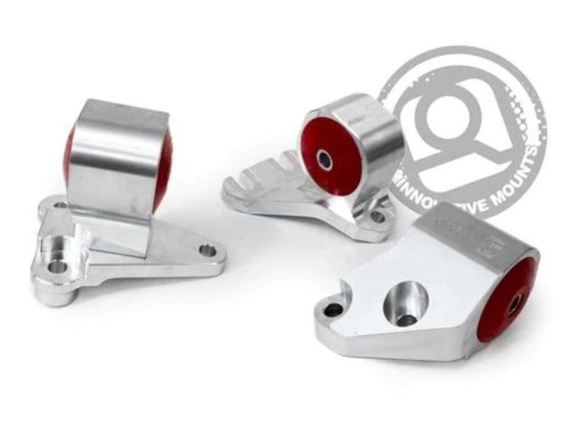 Innovative 92-93 Integra (Non GSR) B-Series Silver Aluminum Mounts 75A Bushings