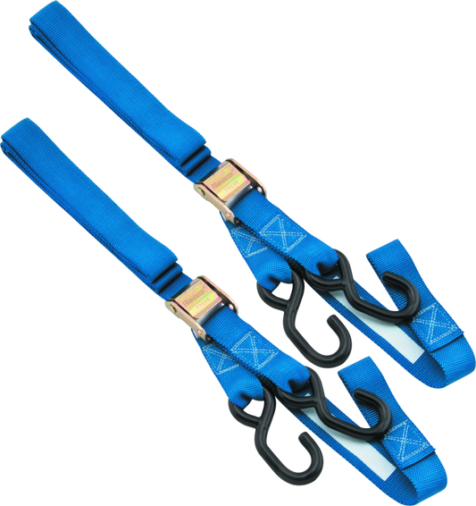 BikeMaster Tiedown 1-1/2 Integrated Softhook - Blue